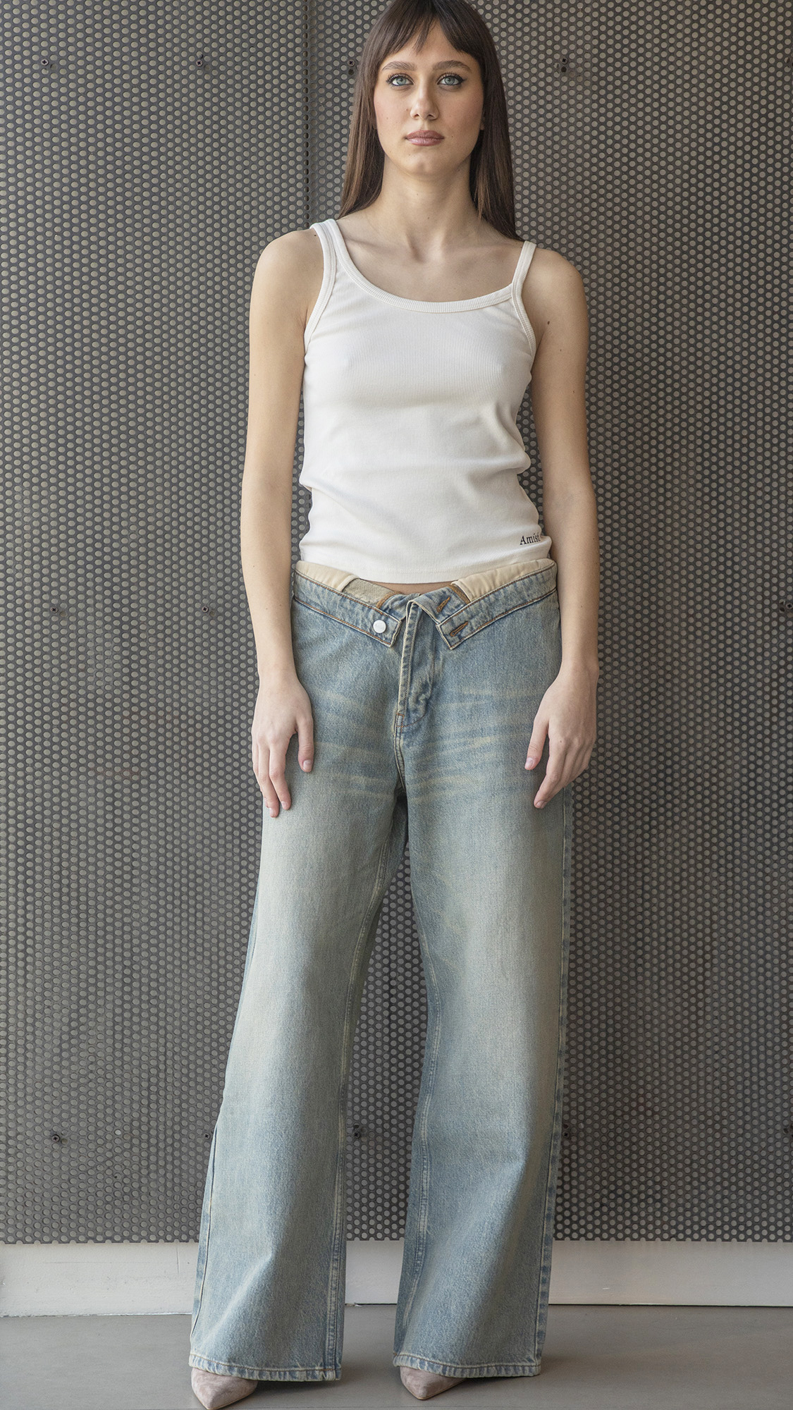 AMISH | Denim Roll up