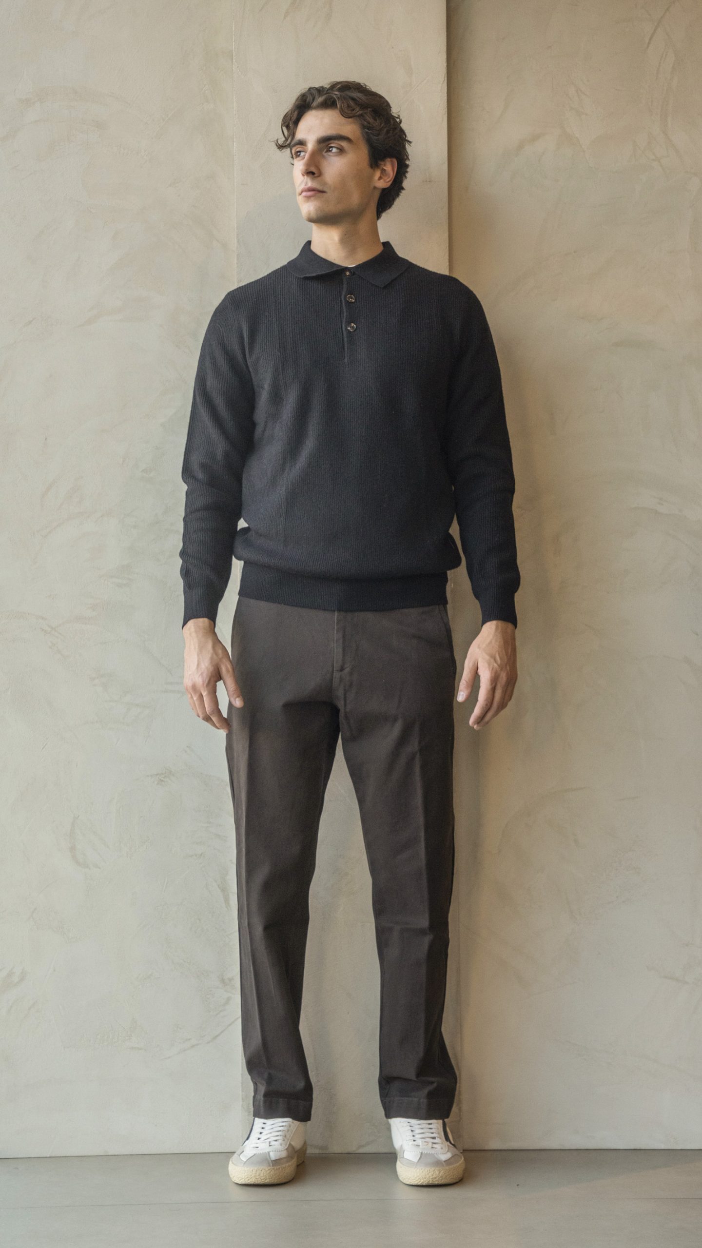 AT.P.CO | Maglione Polo Nero