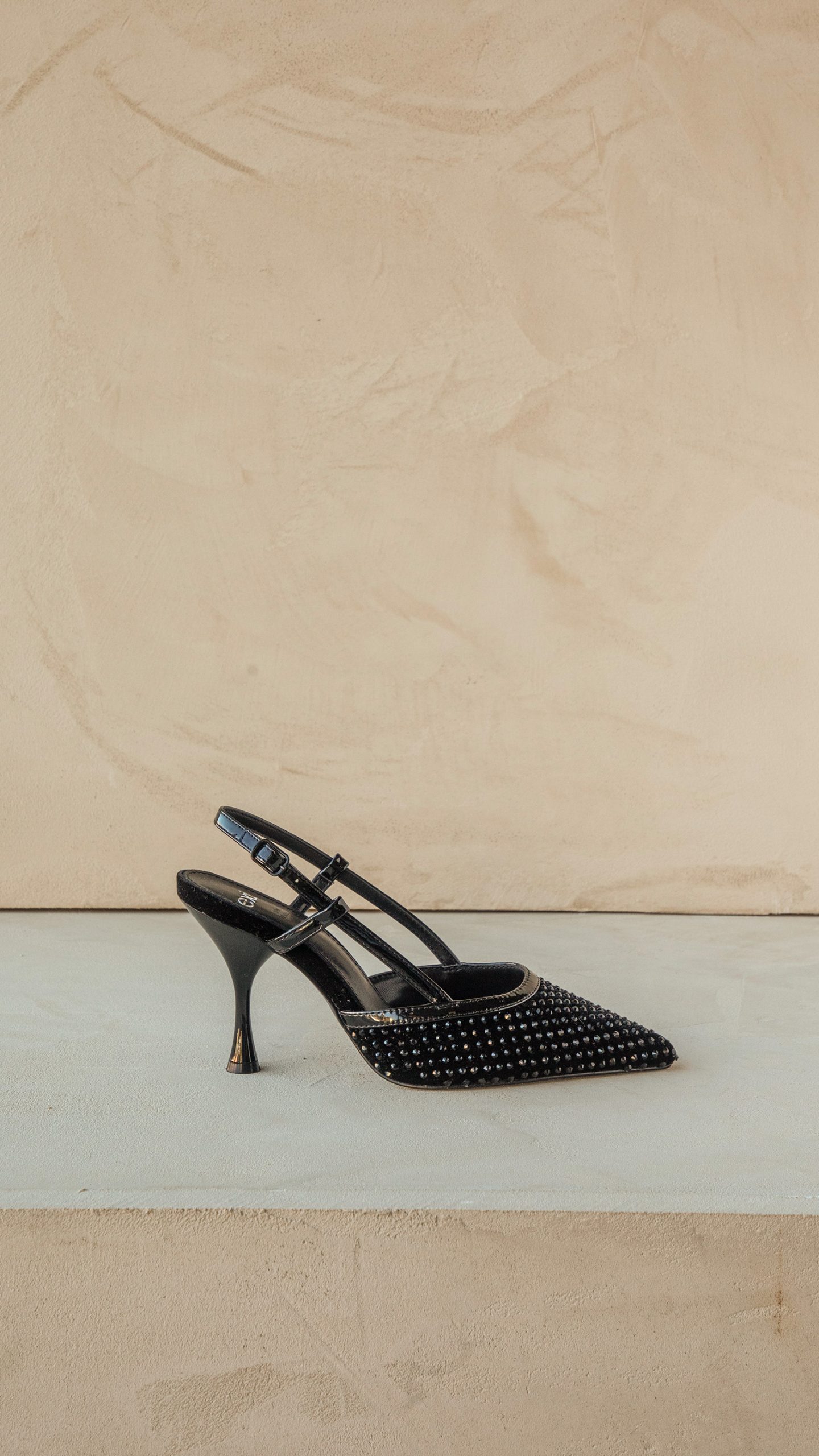 EXE | Slingback Strass