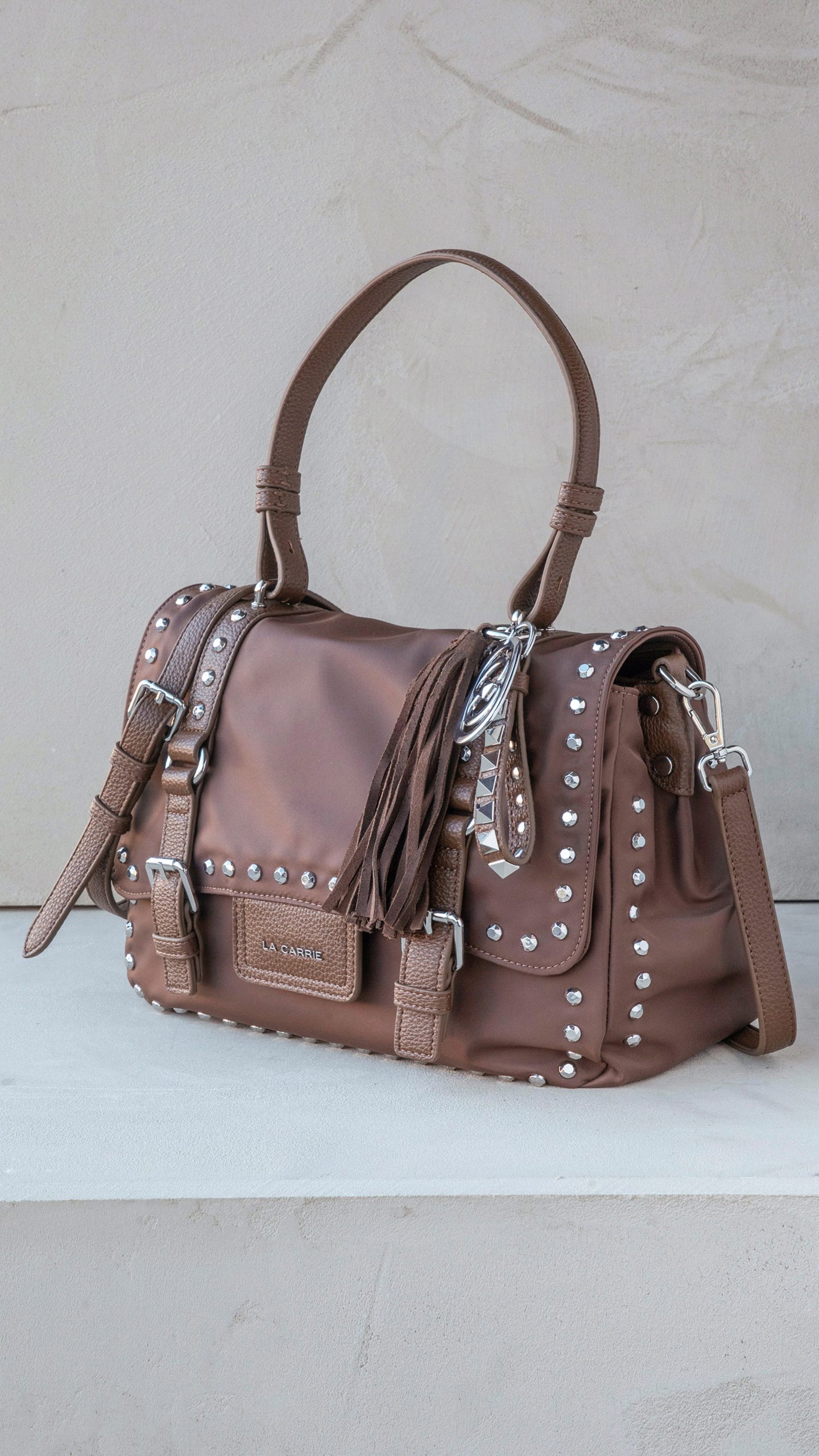 LA CARRIE | BORSA GRANDE ATHENA BROWN