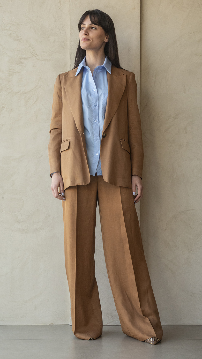 HAVEONE | PANTALONE BISCOTTO