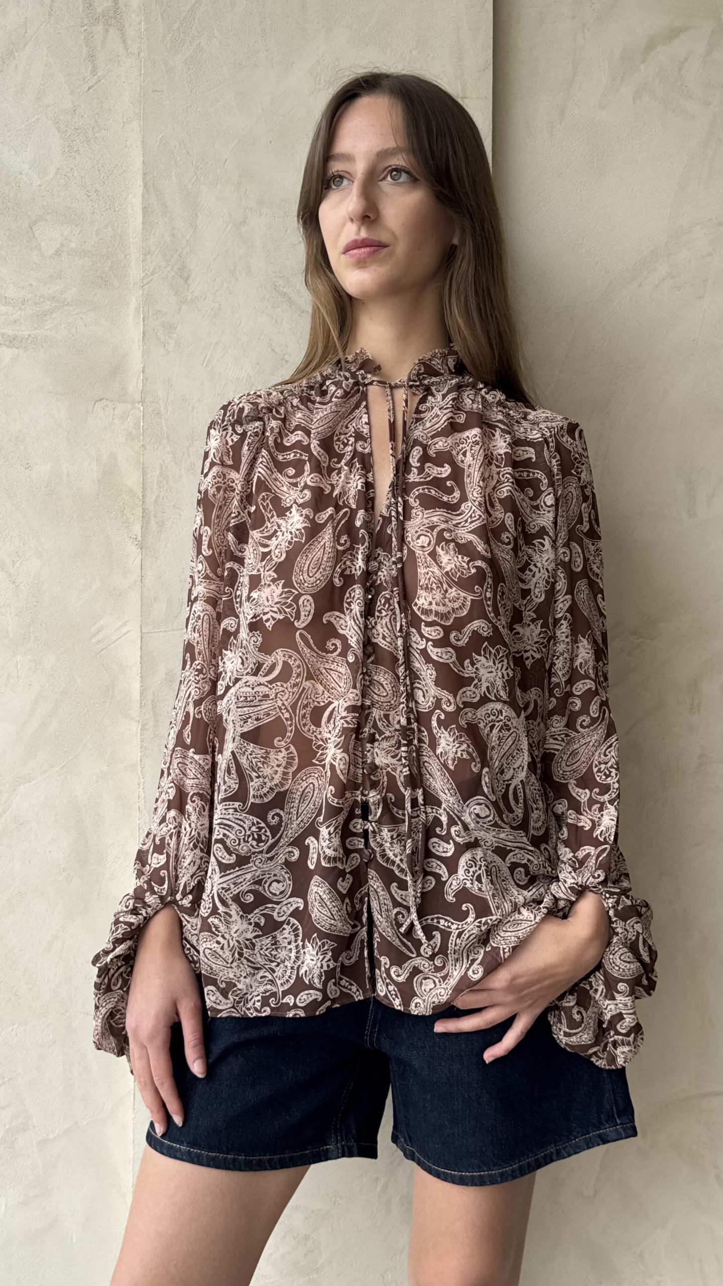 GLAMOROUS | BLUSA PAISLEY