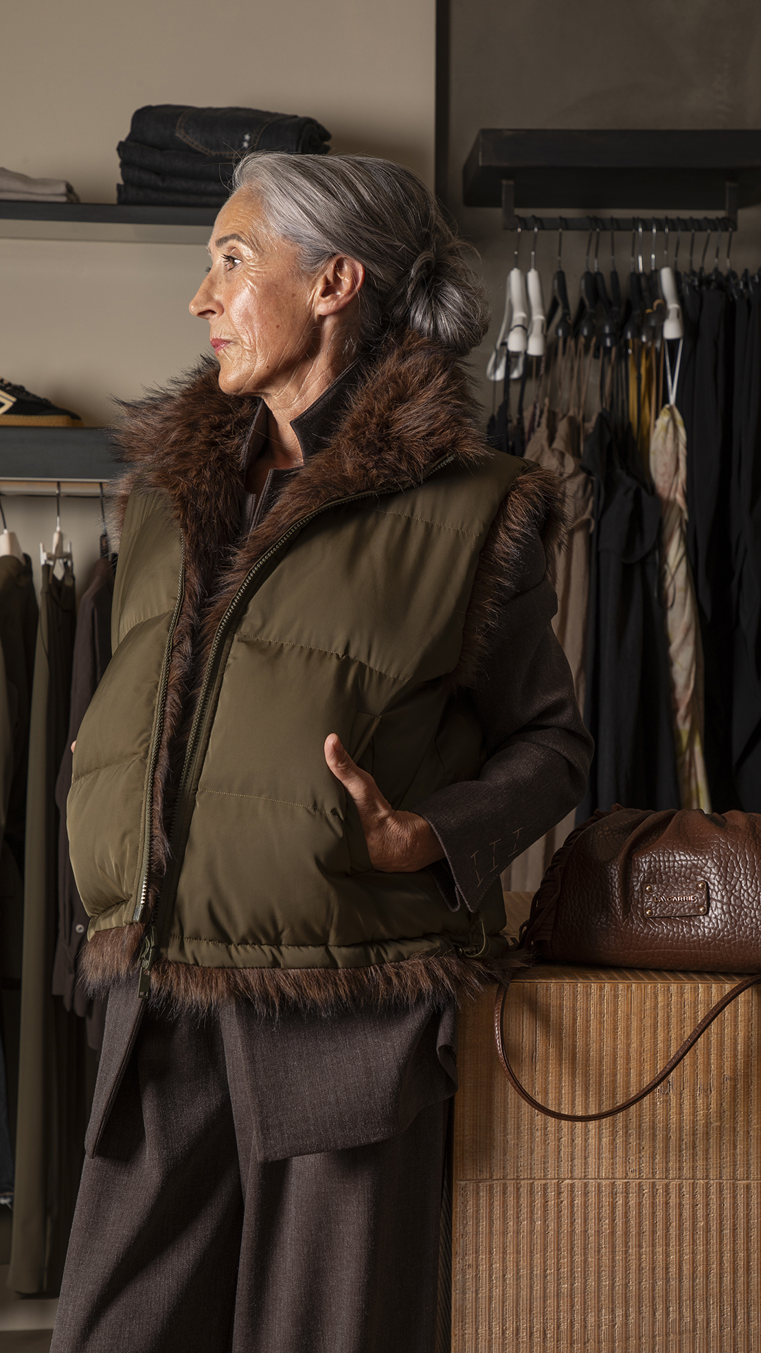 ELEH | Gilet Ecofur Doubleface