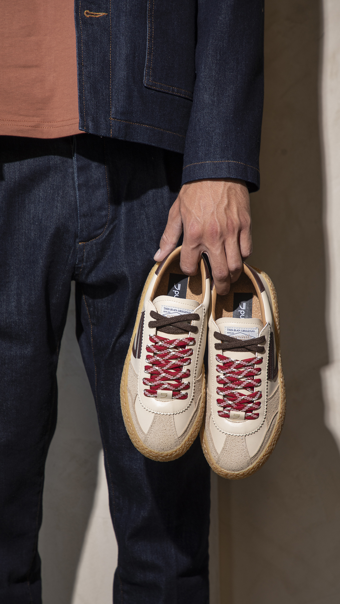 PURAAI | SNEAKERS CHAMPAGNE