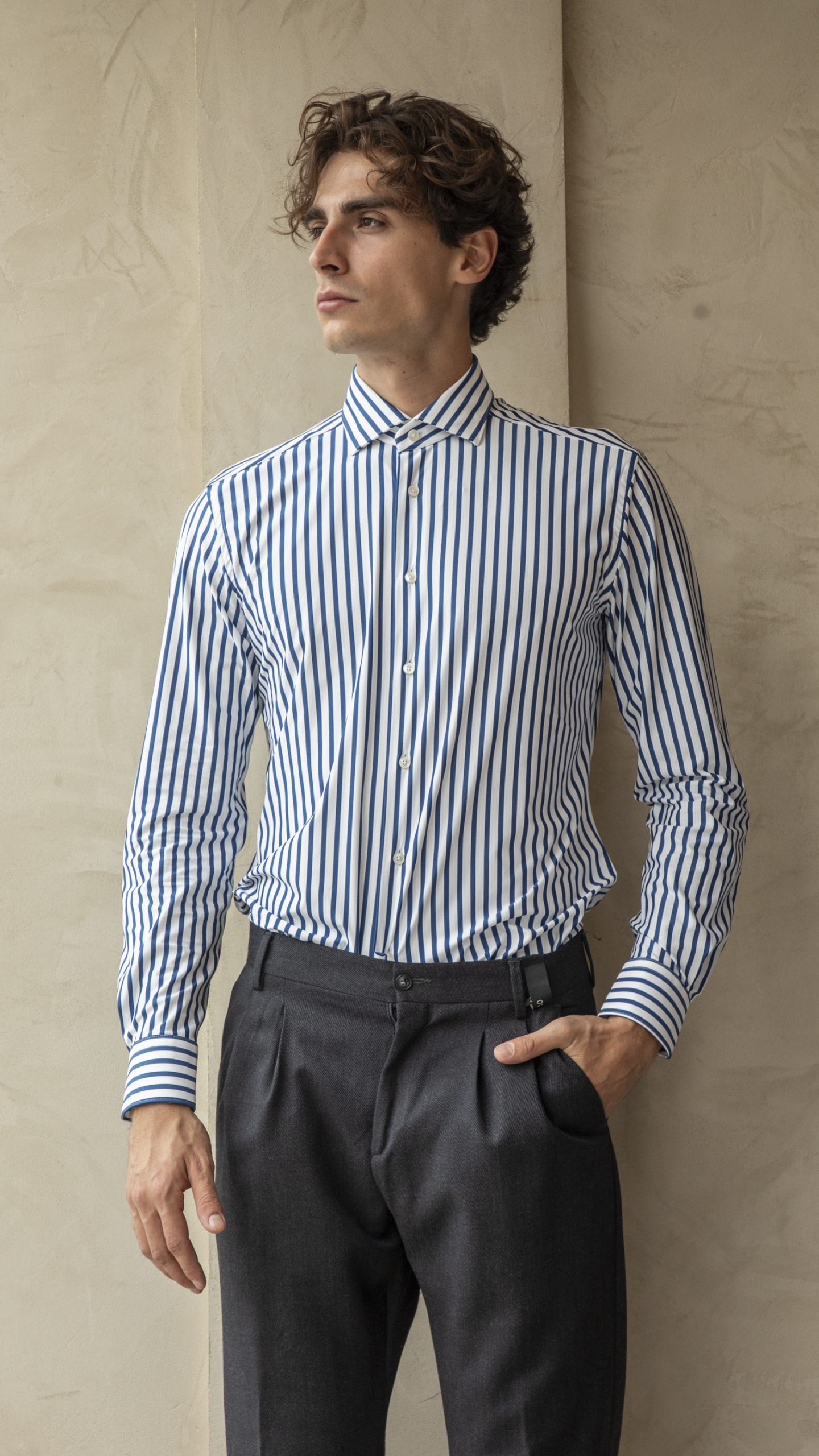 XACUS x EXTRA | Camicia Active Riga Blu