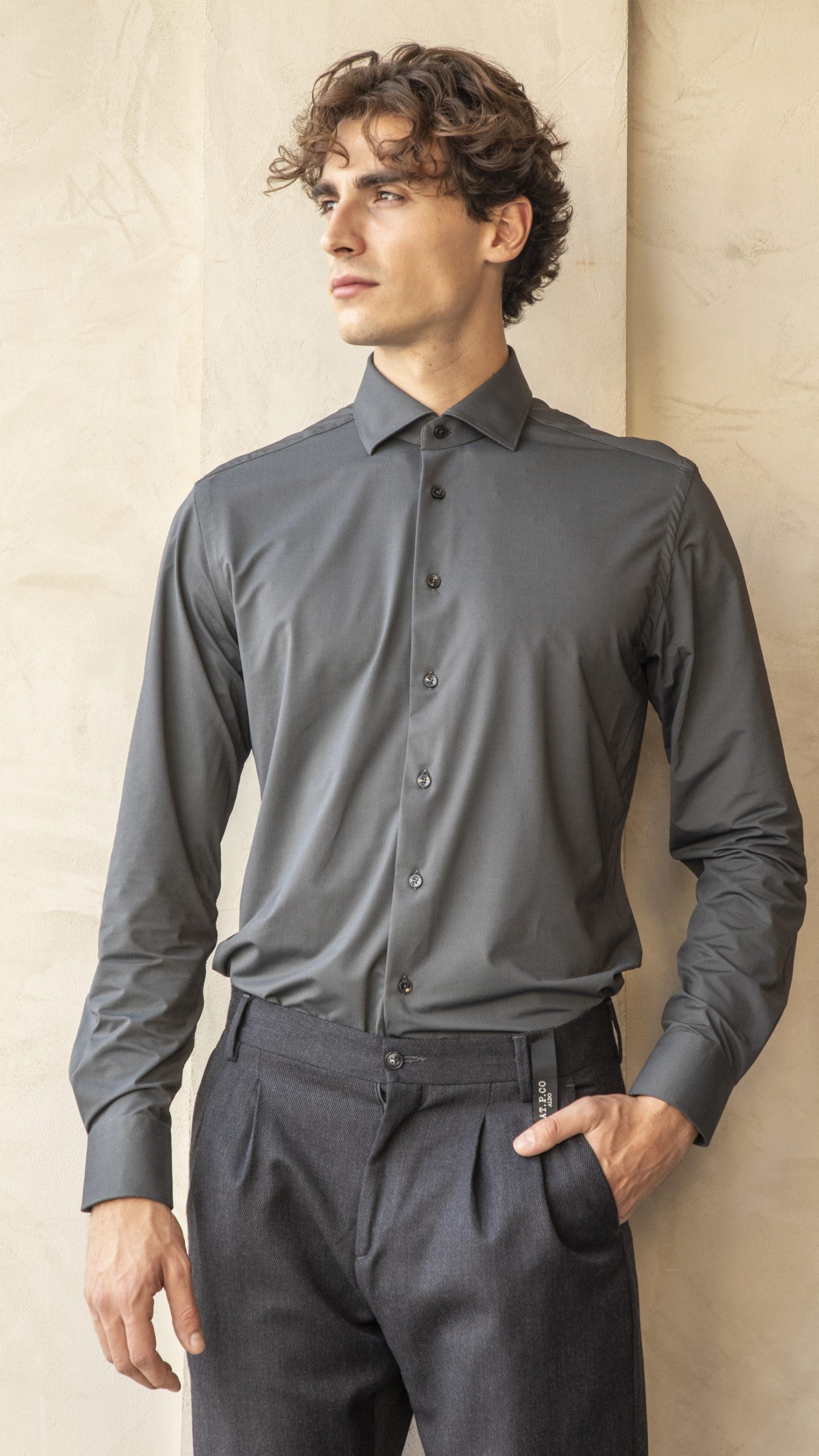 XACUS x EXTRA | Camicia Active Grigio