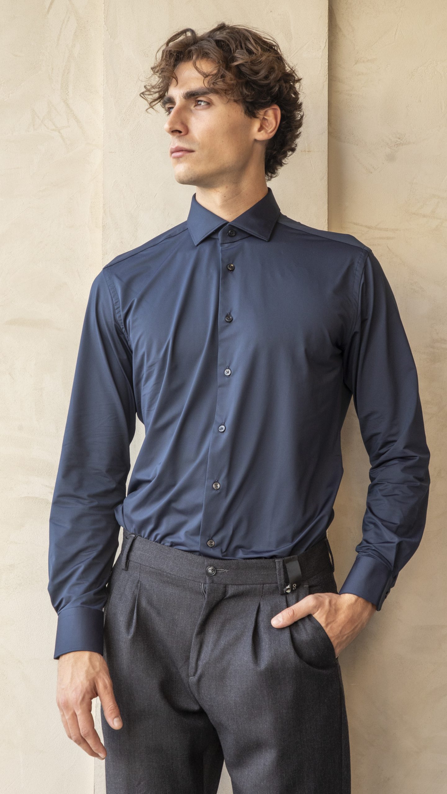 XACUS x EXTRA | Camicia Active Blu
