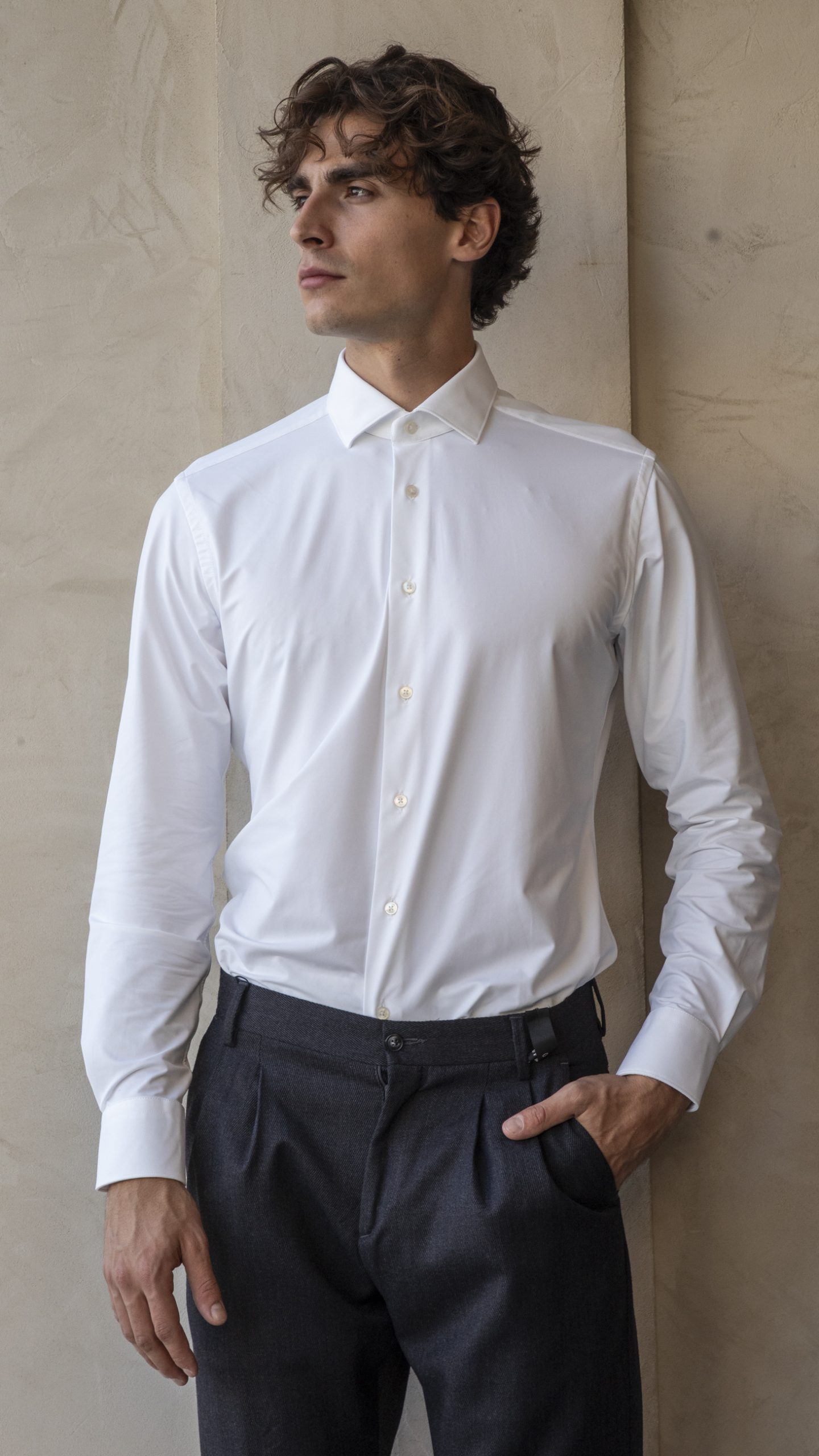 XACUS x EXTRA | Camicia Active Bianco