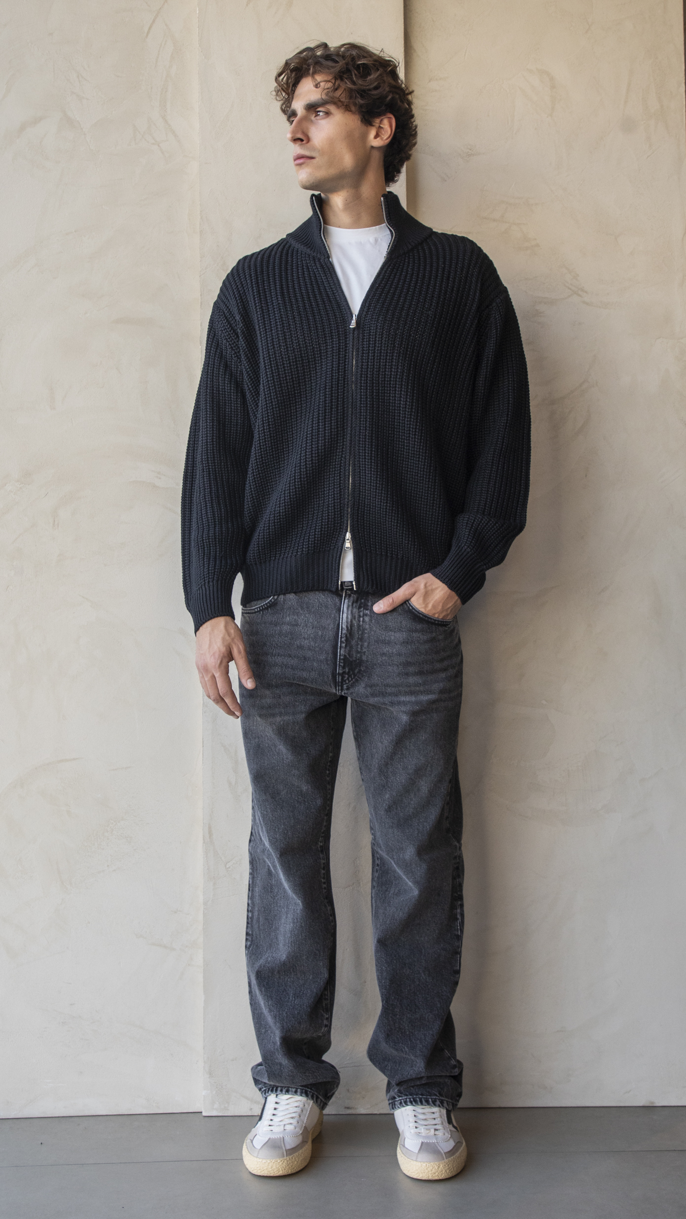 AMISH | DENIM JAMES BLACK
