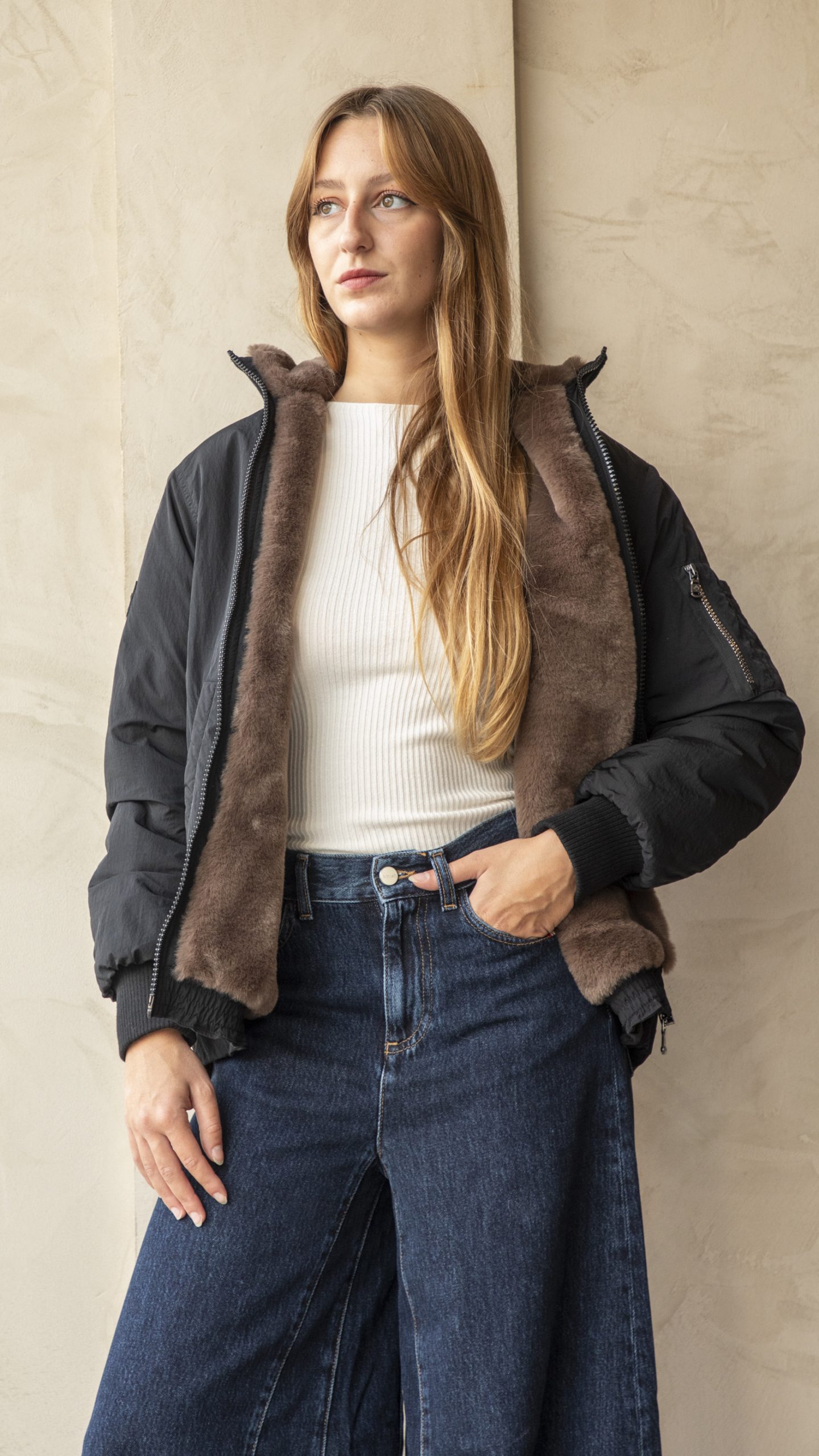 CANADIAN | Bomber Delia Nero