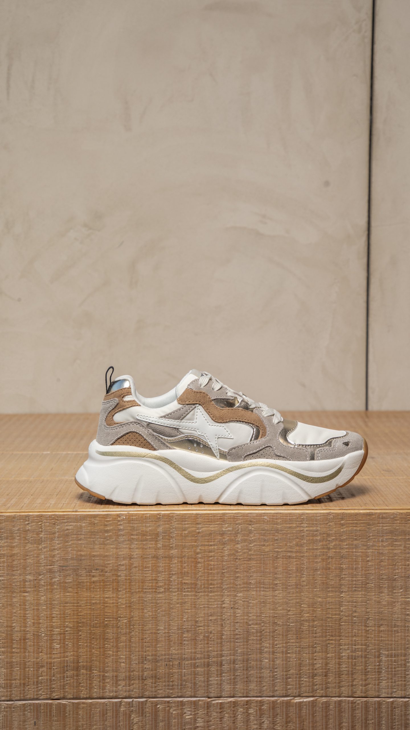 W6YZ | SNEAKERS MIA-W PLATINO